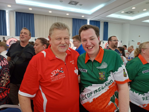 WDF Europe Cup 2022 Manager's Challenge, Last 64, Michel Roy and Kevin Devaney